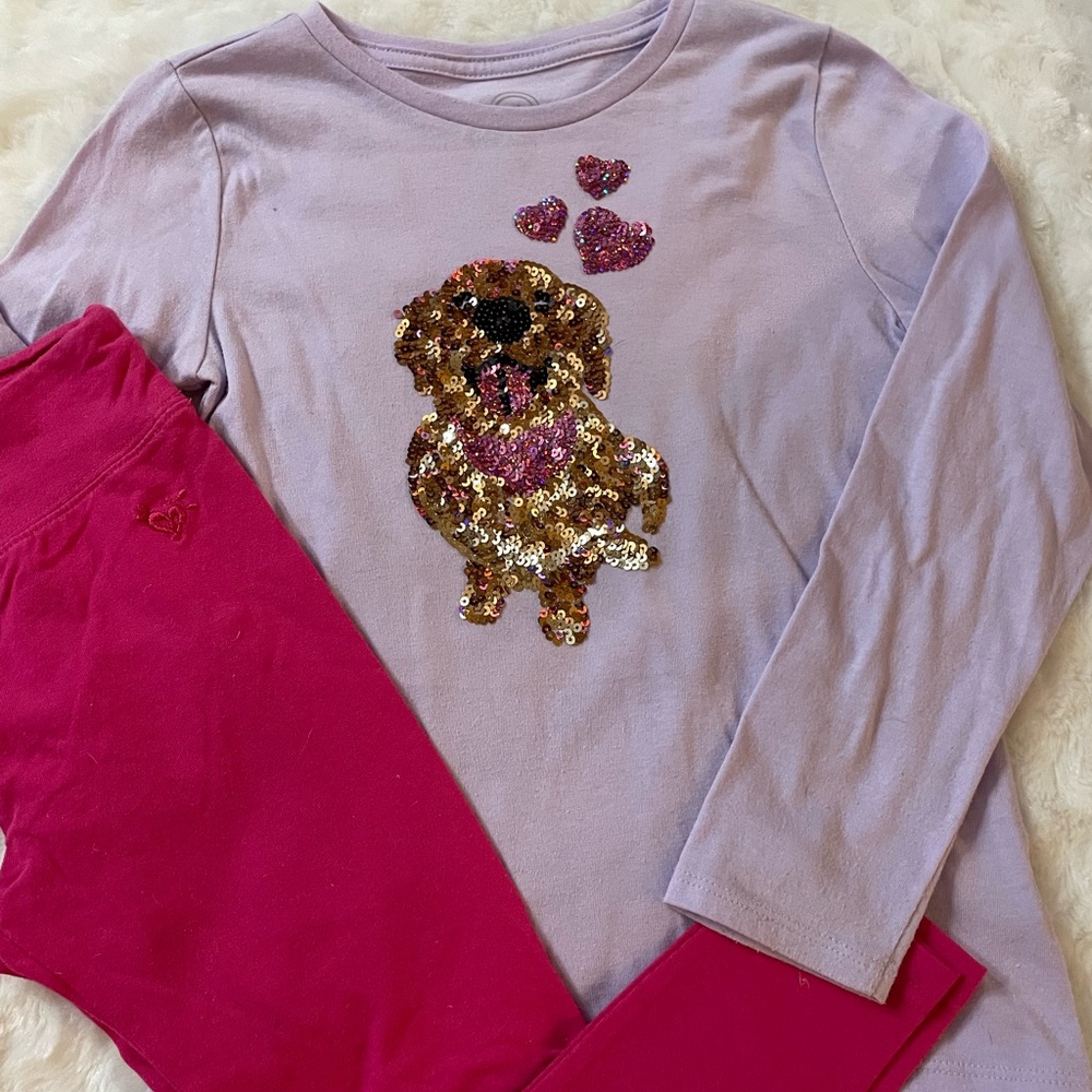 Girls long sleeve outfit